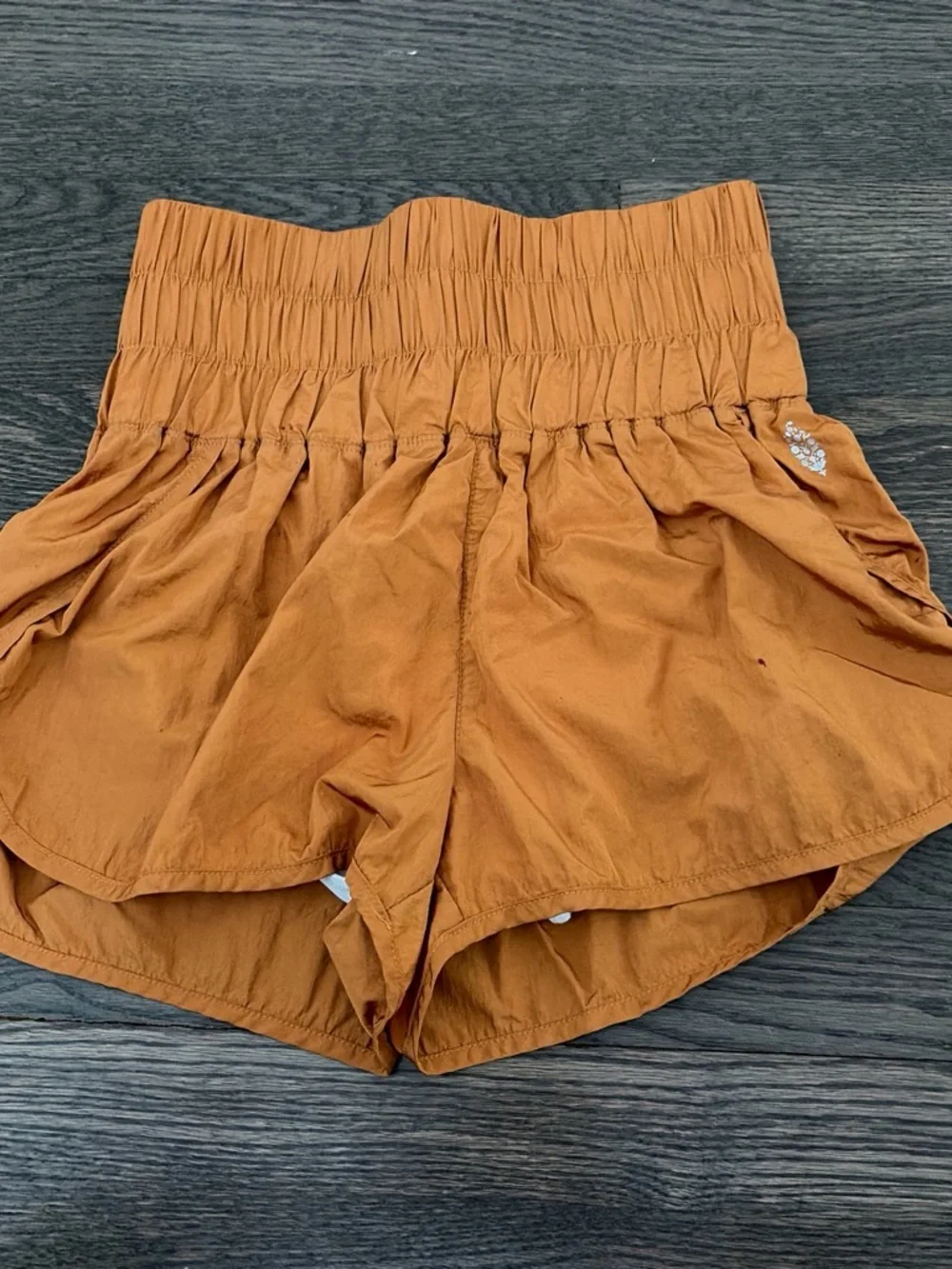 Mustard colored Free People Women’s Shorts